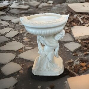 Vintage Caffco Quality Products Cherub Decorative Bowl Planter Made in Japan